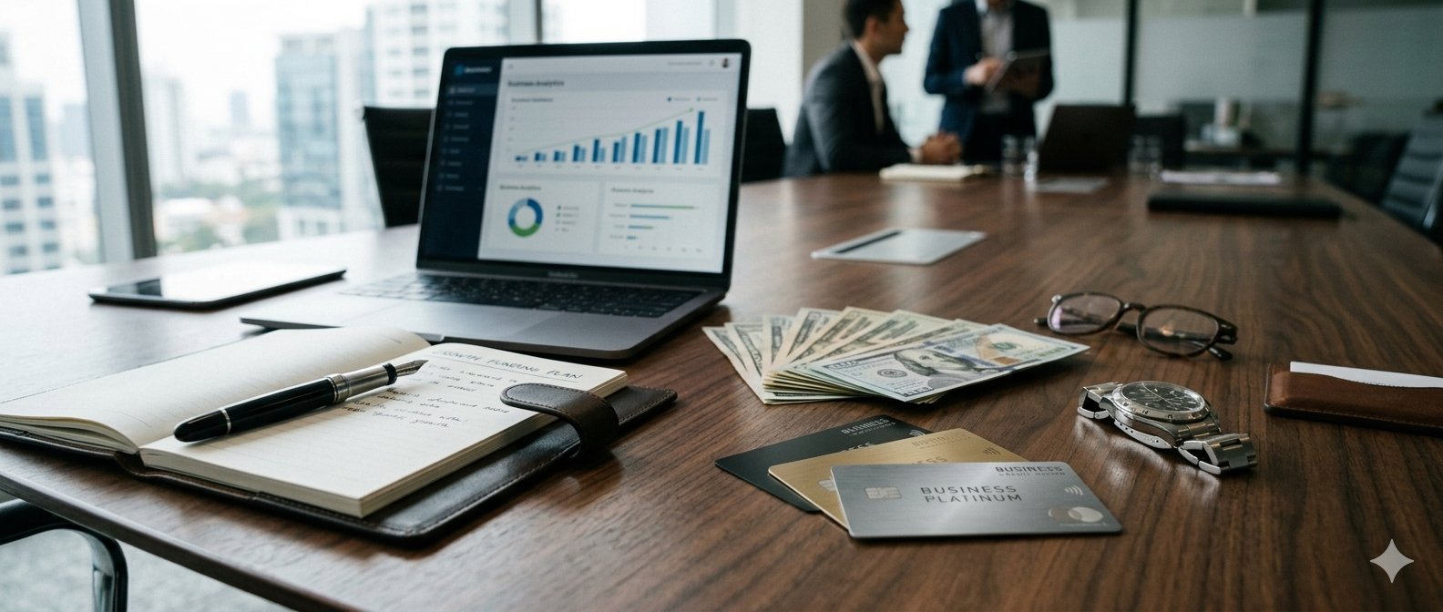 Business funding strategy meeting